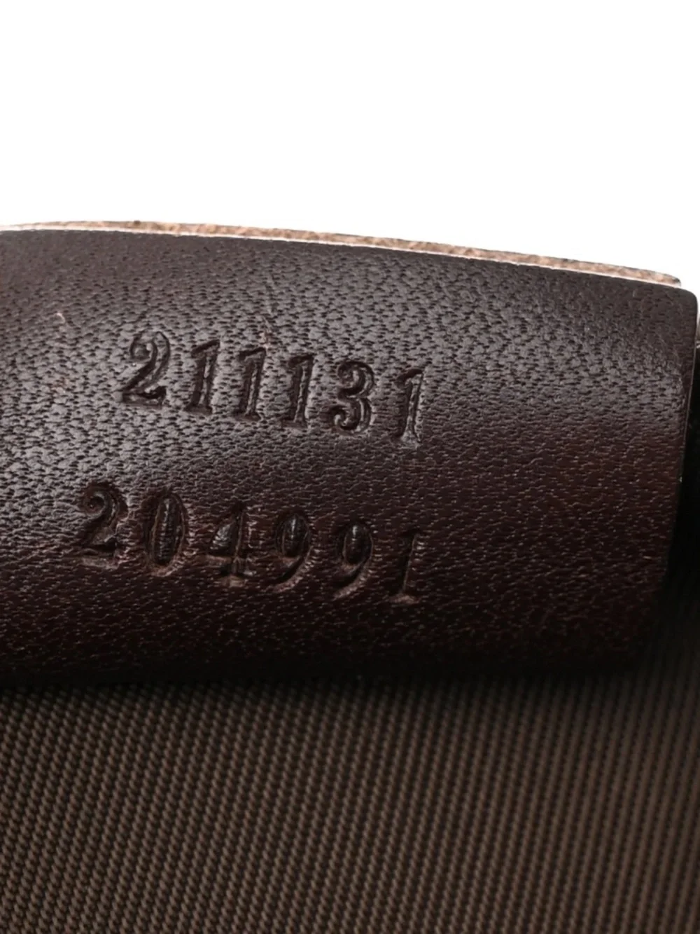 Gucci GG Plus Monogram Messenger Diaper Bag Dark Brown